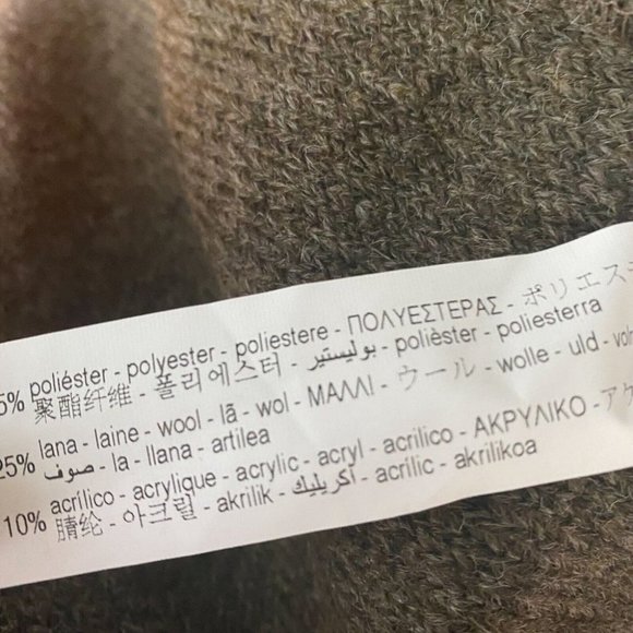 NWT Zara X Antoni Tapies Capsule Collection 1967 Art Inspired Pullover L - Picture 6 of 6